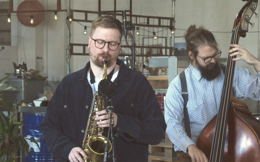 En Session Med Jazzbandet Makross Kulturarenan